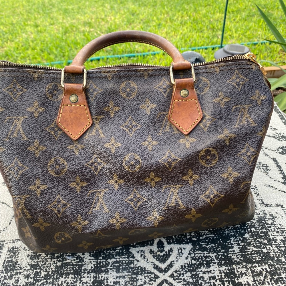 Louis Vuitton LV Hand Bag Speedy 30 Browns Monogram
